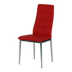 Трапезен стол AM-A-310 червена кожа