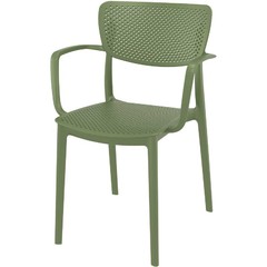 Стол Лофт - маслено зелено