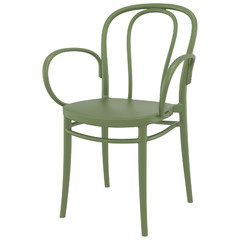 Стол Виктор XL маслено зелен