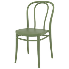 Стол Виктор маслено зелен