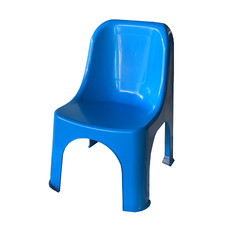 Пластмасов стол детски Премиум син