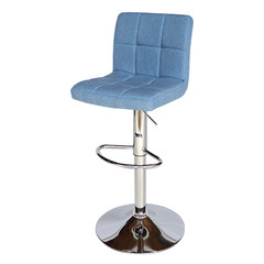 Бар стол Калипсо-12 текстил -светло син