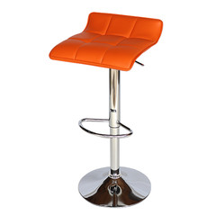 Бар стол Калипсо -5 кожа-оранжева