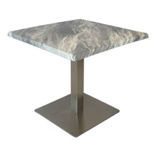 Маса Е19 80/80 сив мрамор код 5707