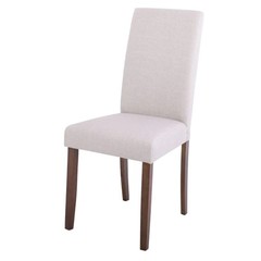 Стол АМ-801-1 орех/бежов текстил