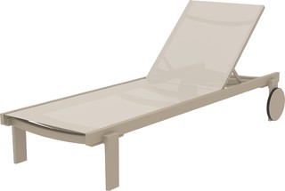 Шезлонг Казабланка бежов