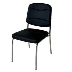 Офис стол С-121 посетителски черен