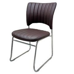 Посетителски офис стол Парис B-08-1 кафяв