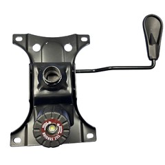 Черен механизъм за офис стол butterfly 22см