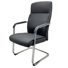 Посетителски офис стол Хелиос 1 В-6001 черен