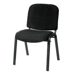 Посетителски офис стол Омега В-550 черен