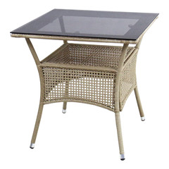 Ратанова маса 45 -1 75/75/75h бежов ратан